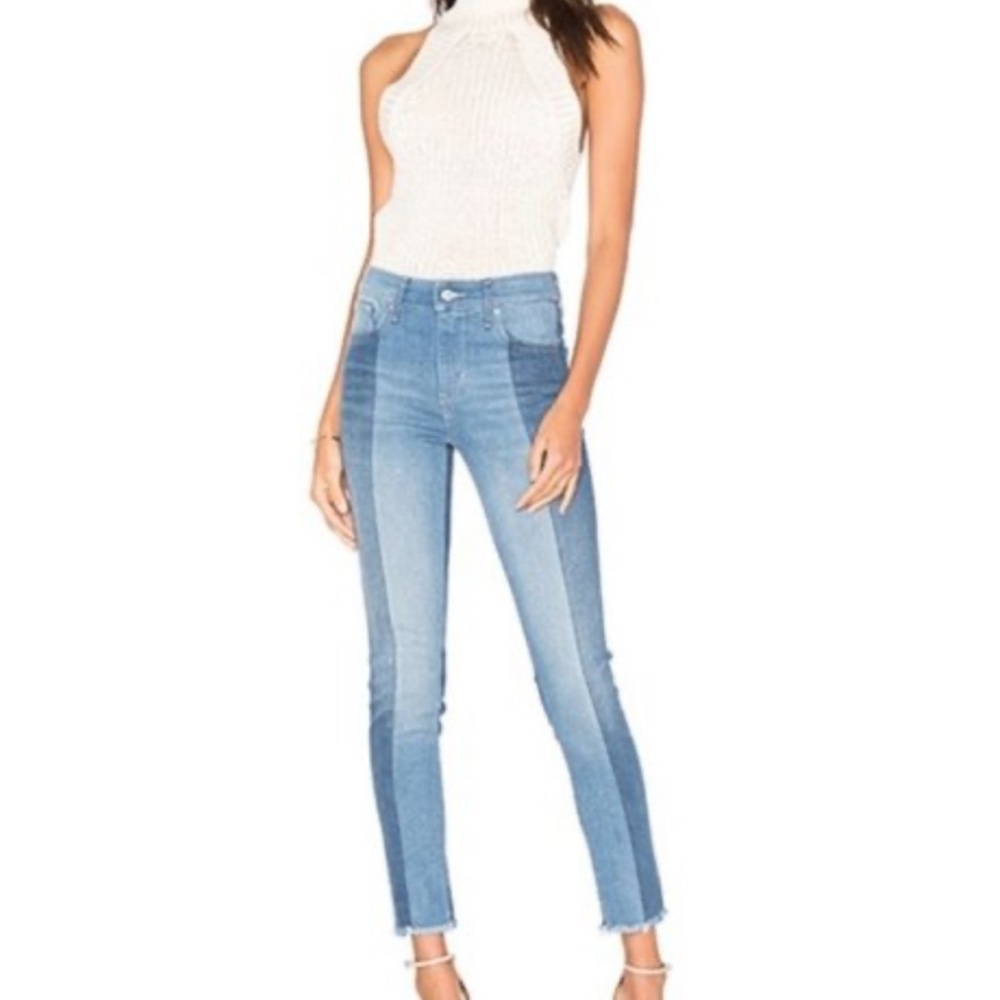 Levi’s 721 High Rise Skinny Two Tone Jeans 27